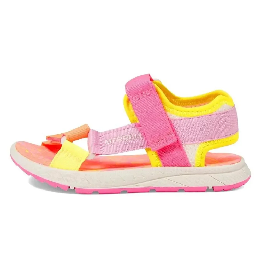 Merrell Kahuna Web 2.0 MK167536 Sandals Kids US 7 Pink Adjustable Strap HTAT1676